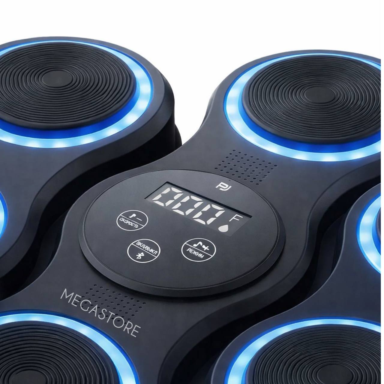 Музичний боксерський настінний тренажер з LED і Bluetooth / Інтерактивна мішень для боксу та тренування реакції / Настінний боксерський тренажер для дому та фітнесу - Зображення 3