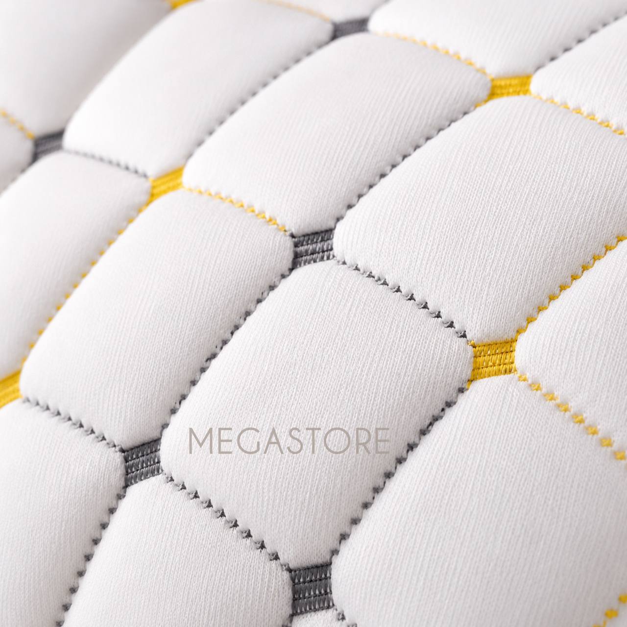 Подушка ортопедична з ефектом пам'яті форми 48×74 см / Подушка для сну Memory Foam / Анатомічна подушка для комфортного відпочинку, біла - Зображення 6