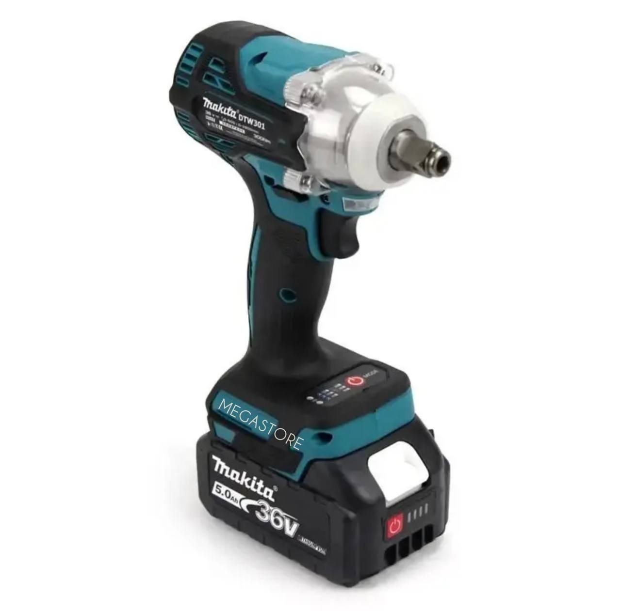 Акумуляторний гайковерт Makita 36V, 5Ah з набором інструментів / Ударний гайковерт / Гайковерт Макіта - Зображення 3