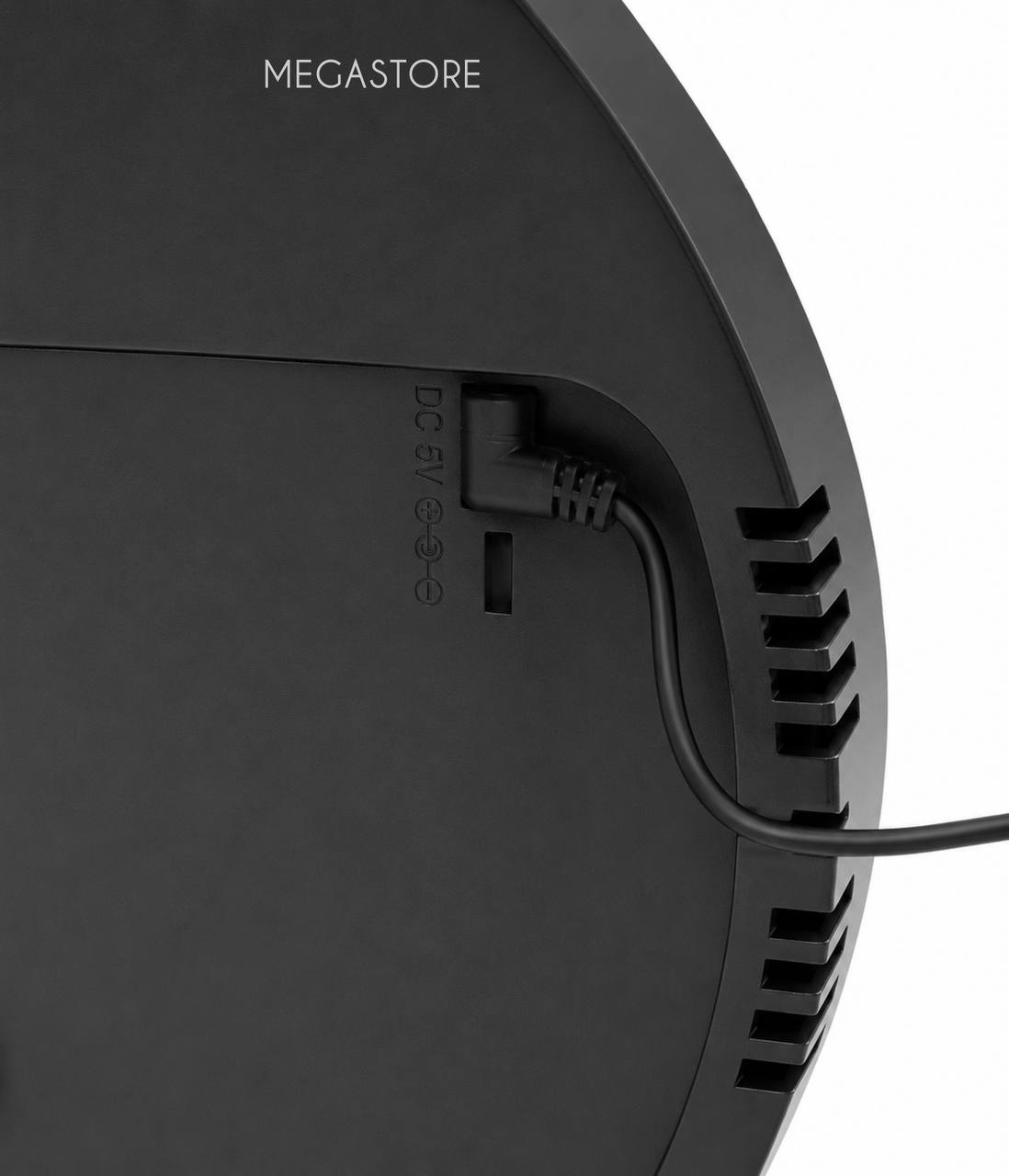 Електронний настінний LED годинник 26 см / Цифровий годинник з USB живленням / Настільний LED годинник - Зображення 6