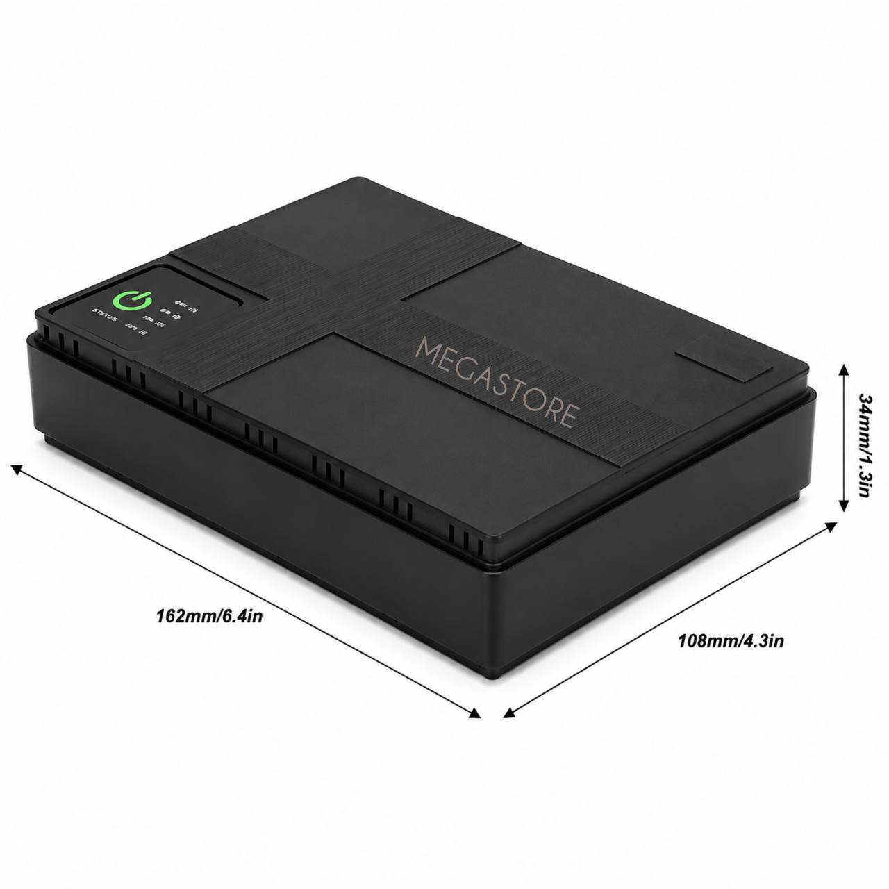 Джерело безперебійного живлення + USB-ліхтарик / Повербанк для роутера / Міні UPS для роутера - Зображення 7