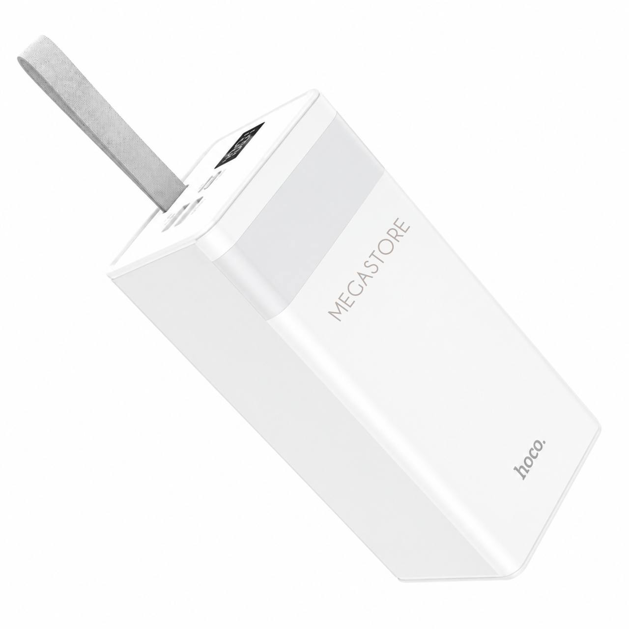Повербанк 60000 мА·год 22.5W / Потужний портативний зарядний пристрій / Power Bank для швидкого заряджання смартфонів та інших пристроїв/ Білий - Зображення 3